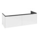 V&B Meuble sous lavabo Subway 3.0 127,2x42,9x47,8cm, avec LE/Gr vo b, blanc brillant-1