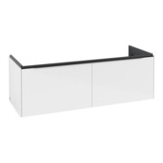 V&B Meuble sous-lavabo Subway 3.0 127,2x42,9x47,8cm, gauche, blanc brillant-3