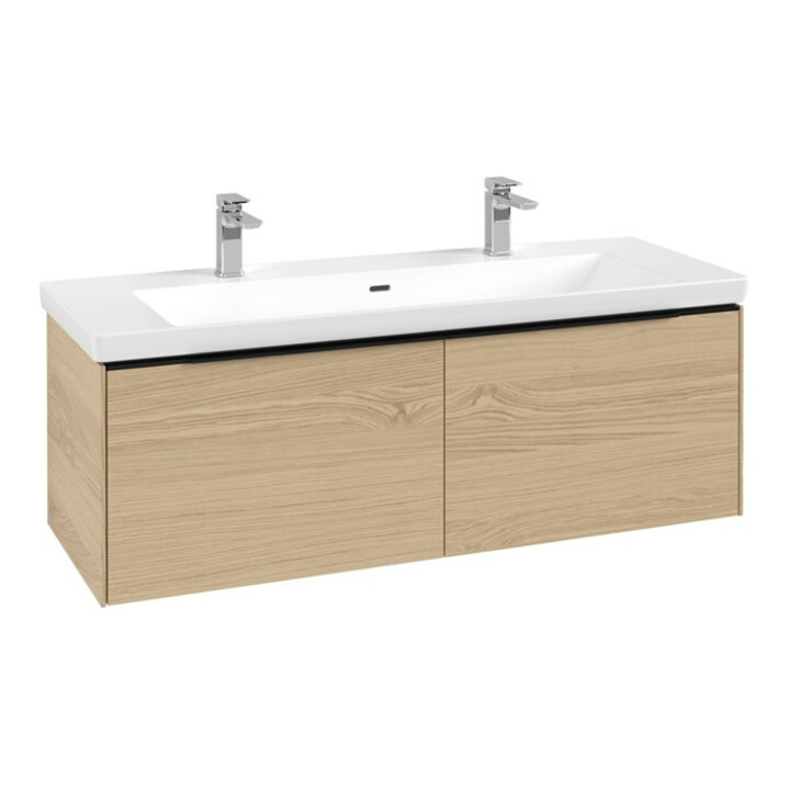 V&B Meuble sous-lavabo Subway 3.0 127,2x42,9x47,8cm, o LE/Gr vo b, Nord Oa