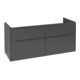 V&B Meuble sous lavabo Subway 3.0 127,2x56,6x47,8cm, avec LE/Gr mon., graph.