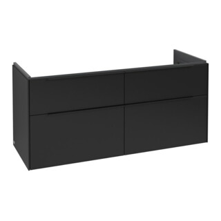 V&B Meuble sous lavabo Subway 3.0 127,2x56,6x47,8cm, sans LE/Gr devant, devant bleu