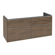 V&B Meuble sous lavabo Subway 3.0 127,2x57,6x47,8cm, chêne clair/gris alu, Ar Oa