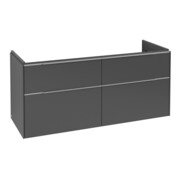 V&B Meuble sous-lavabo Subway 3.0 127,2x57,6x47,8cm, o LE/Gr AL brillant, graphite-4