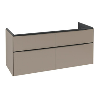 V&B Meuble sous lavabo Subway 3.0 127,2x57,6x47,8cm, o LE/Gr bleu volcan, Tau