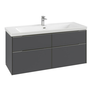 V&B Meuble sous-lavabo Subway 3.0 127,2x57,6x47,8cm, o LE/Gr mon., graph.