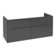 V&B Meuble sous-lavabo Subway 3.0 127,2x57,6x47,8cm, o LE/Gr mon., graph.-3