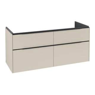 V&B Meuble sous lavabo Subway 3.0 127,2x57,6x47,8cm, sans LE/Gr vo b, env. Gr