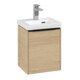 V&B Meuble sous-lavabo Subway 3.0 35,1x42,9x30,9cm, porte coulissante/grise, Nord Oa-1