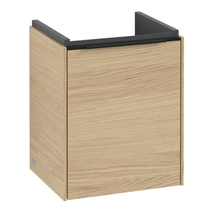 V&B Meuble sous-lavabo Subway 3.0 35,1x42,9x30,9cm, porte coulissante/grise, Nord Oa