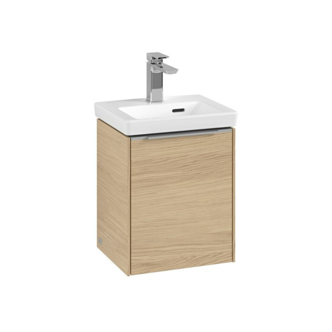 V&B Meuble sous-lavabo Subway 3.0 35,1x42,9x30,9cm, porte droite/grise AL g, Nord Oa