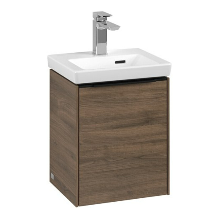 V&B Meuble sous lavabo Subway 3.0 35,1x42,9x30,9cm, porte droite/grise, Ar Oa