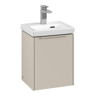 V&B Meuble sous lavabo Subway 3.0 35,1x42,9x30,9cm, porte droite/grise, env. gris