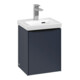 V&B Meuble sous lavabo Subway 3.0 35,1x42,9x30,9cm, porte droite/grise, marbre blanc-3