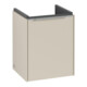 V&B Meuble sous lavabo Subway 3.0 35,1x42,9x30,9cm, porte gauche/grise, alu mat, env. gris-1