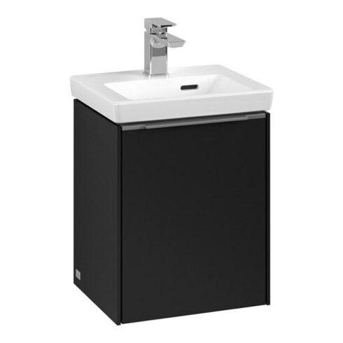 V&B Meuble sous lavabo Subway 3.0 35,1x42,9x30,9cm, porte L/Gr AL g, bleu devant