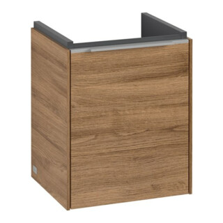 V&B Meuble sous-lavabo Subway 3.0 35,1x42,9x30,9cm, Sch L/Gr AL gl, Kan Oa