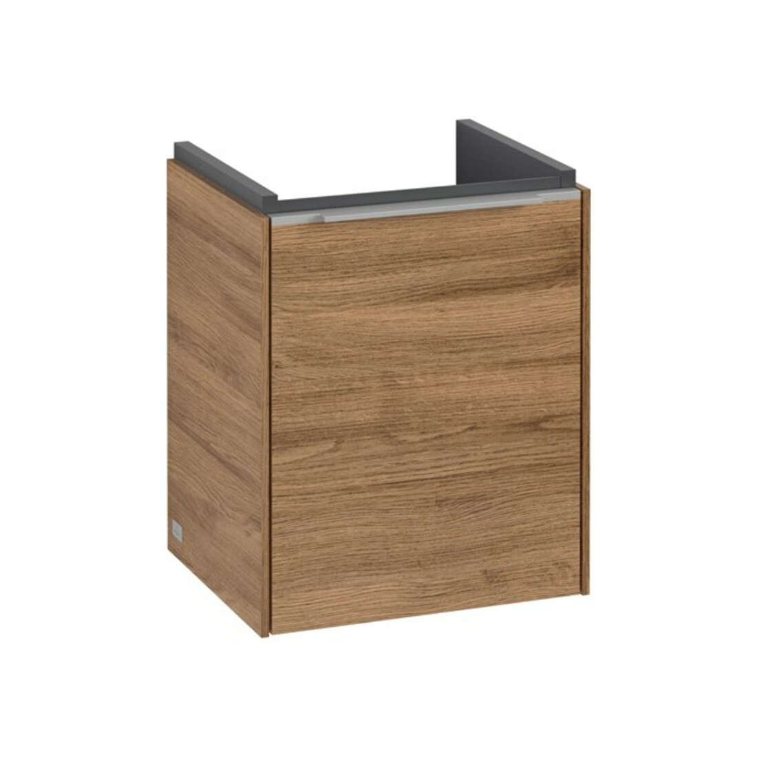 V&B Meuble sous-lavabo Subway 3.0 35,1x42,9x30,9cm, Sch L/Gr AL gl, Kan Oa
