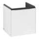 V&B Meuble sous lavabo Subway 3.0 42,3x42,9x37,8cm, porte droite/grise, blanc brillant-4