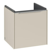 V&B Meuble sous-lavabo Subway 3.0 42,3x42,9x37,8cm, porte gauche/grise alu, env. grand-3