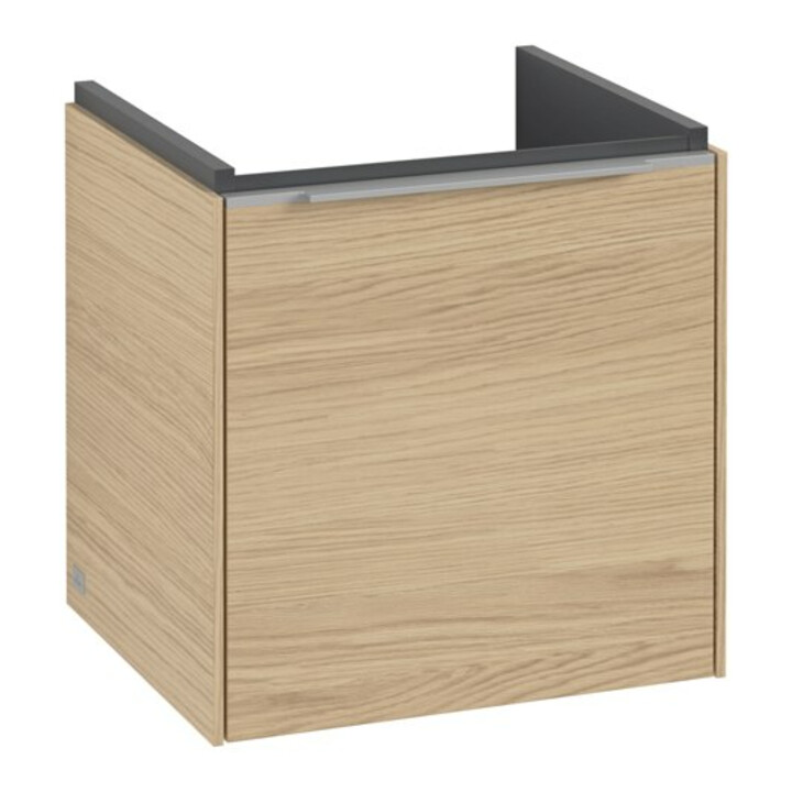 V&B Meuble sous lavabo Subway 3.0 42,3x42,9x37,8cm, porte R/Gr AL g, Nord Oa