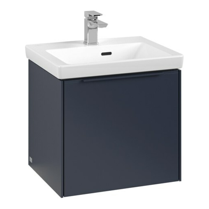 V&B Meuble sous lavabo Subway 3.0 47,3x42,9x40,8cm, avec LE/Gr mon., Mar bl.