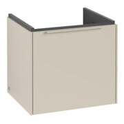 V&B Meuble sous lavabo Subway 3.0 47,3x42,9x40,8cm, m LE/Gr mon., cashm Gr