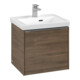 V&B Meuble sous lavabo Subway 3.0 47,3x42,9x40,8cm, o LE/Gr AL g, Ariz. Oa-3