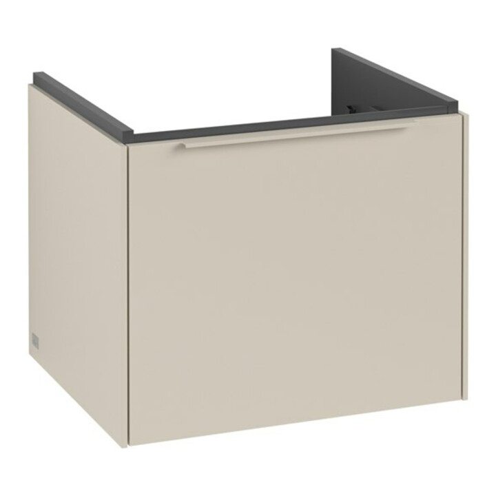 V&B Meuble sous lavabo Subway 3.0 52,3x42,9x44,8cm, avec LE/Gr mon., cashm Gr