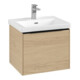 V&B Meuble sous-lavabo Subway 3.0 52,3x42,9x44,8cm, avec LE/Gr vo b, Nord Oa-1