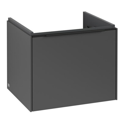 V&B Meuble sous-lavabo Subway 3.0 52,3x42,9x44,8cm, bleu graphite, gauche