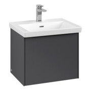 V&B Meuble sous-lavabo Subway 3.0 52,3x42,9x44,8cm, bleu graphite, gauche-4