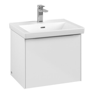 V&B Meuble sous lavabo Subway 3.0 52,3x42,9x44,8cm, o LE/Gr AL g, Bri wh.