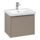 V&B Meuble sous lavabo Subway 3.0 52,3x42,9x44,8cm, sans LED/Gr bleu volcan, Tau-4