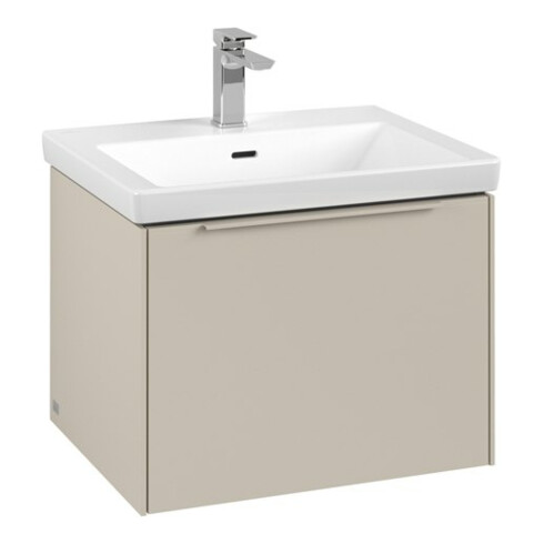 V&B Meuble sous lavabo Subway 3.0 57,2x42,9x47,8 cm, mon. LE/Gr, gris cachemire
