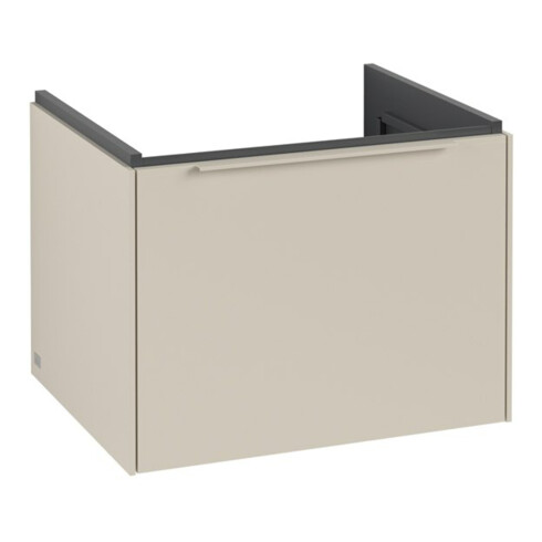 V&B Meuble sous lavabo Subway 3.0 57,2x42,9x47,8 cm, mon. LE/Gr, gris cachemire