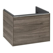 V&B Meuble sous-lavabo Subway 3.0 57,2x42,9x47,8cm, alu brillant, sans poignée-3