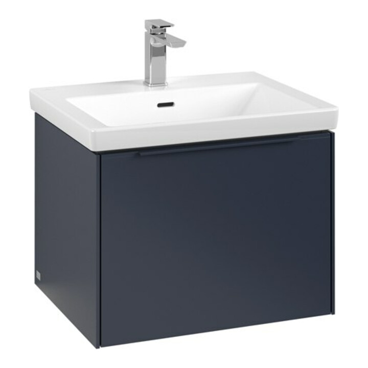 V&B Meuble sous lavabo Subway 3.0 57,2x42,9x47,8cm, avec LE/Gr mon., Mar bl.