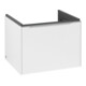 V&B Meuble sous lavabo Subway 3.0 57,2x42,9x47,8cm, avec LED/Gr Alu brillant, P blanc-1