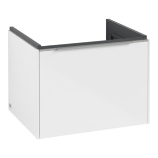 V&B Meuble sous lavabo Subway 3.0 57,2x42,9x47,8cm, blanc brillant