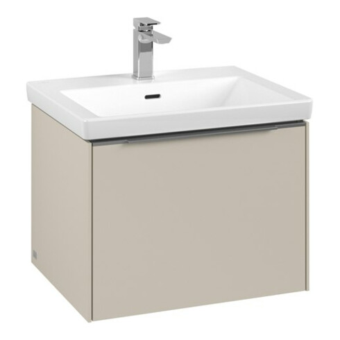 V&B Meuble sous lavabo Subway 3.0 57,2x42,9x47,8cm, chêne clair/gris cashmere
