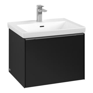 V&B Meuble sous lavabo Subway 3.0 57,2x42,9x47,8cm, gris AL, bleu volcan
