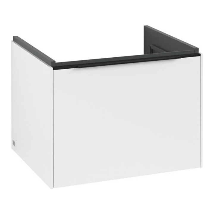 V&B Meuble sous lavabo Subway 3.0 57,2x42,9x47,8cm, m LE/Gr bleu, P blanc