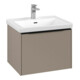 V&B Meuble sous lavabo Subway 3.0 57,2x42,9x47,8cm, sans LED/Gr bleu volcan, Tau-1