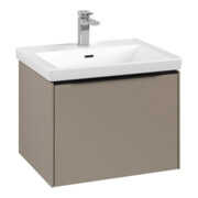 V&B Meuble sous lavabo Subway 3.0 57,2x42,9x47,8cm, sans LED/Gr bleu volcan, Tau