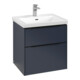 V&B Meuble sous-lavabo Subway 3.0 57,2x57,6x47,8 cm, avec LE/Gr vo b, Mar bl.-1