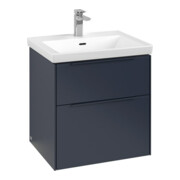 V&B Meuble sous lavabo Subway 3.0 57,2x57,6x47,8cm, avec LE/Gr mon., Mar bl.-4