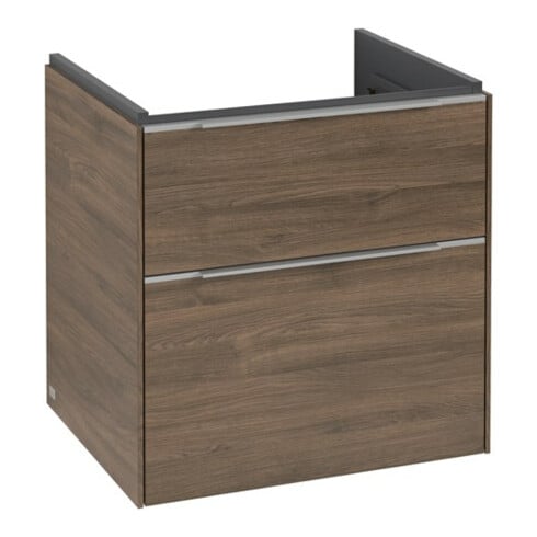 V&B Meuble sous-lavabo Subway 3.0 57,2x57,6x47,8cm, m LE/Gr AL g, Ariz. Oa