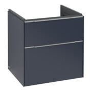 V&B Meuble sous-lavabo Subway 3.0 57,2x57,6x47,8cm, m LE/Gr AL gl, Mar bl.