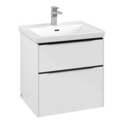 V&B Meuble sous lavabo Subway 3.0 57,2x57,6x47,8cm, m LE/Gr vo b, Bri wh.