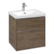 V&B Meuble sous lavabo Subway 3.0 57,2x57,6x47,8cm, o LE/Gr AL g, Ariz. Oa-3